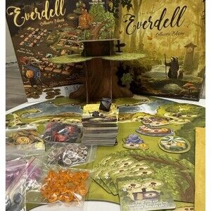 Everdell Collector’s Edition 2nd Ed Board Game Esdevium Rare Complete Strategy